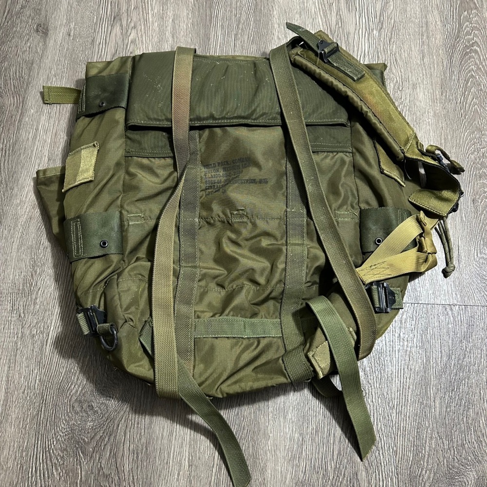 Military Gibraltar Field Pack Medium Green USGI Combat Rucksack Nylon Olive Drab